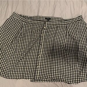 Cute plaid skater skirt